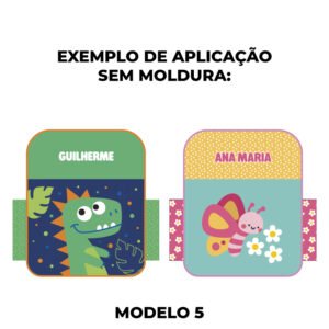 Personalização com nome em painel estampado - Imagem 20