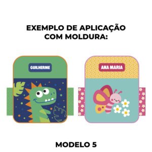 Personalização com nome em painel estampado - Imagem 21