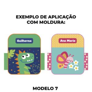 Personalização com nome em painel estampado - Imagem 24
