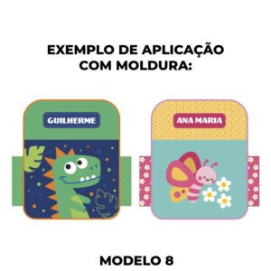 Personalização com nome em painel estampado - Imagem 27
