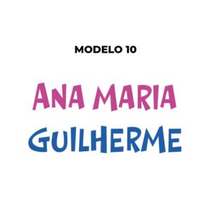 Personalização com nome em painel estampado - Imagem 28