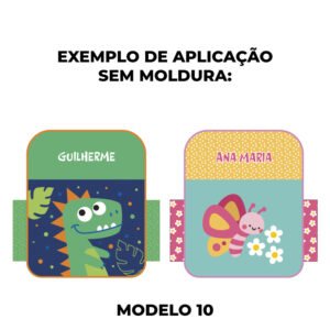 Personalização com nome em painel estampado - Imagem 29