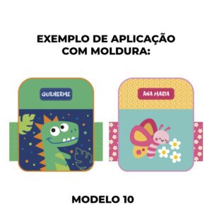 Personalização com nome em painel estampado - Imagem 30