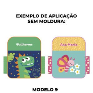 Personalização com nome em painel estampado - Imagem 32