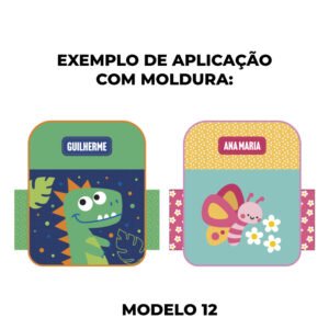 Personalização com nome em painel estampado - Imagem 39