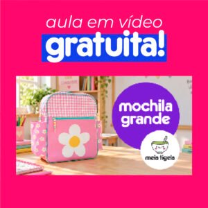 Mochila Grande - painel estampado COLORÊ - Imagem 4