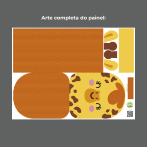 Mochila média Coleção Bichinhos - PAINEL ESTAMPADO - Imagem 21