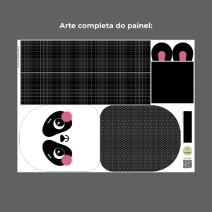 Mochila média Coleção Bichinhos - PAINEL ESTAMPADO - Imagem 23