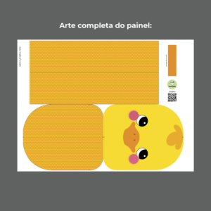 Mochila média Coleção Bichinhos - PAINEL ESTAMPADO - Imagem 24