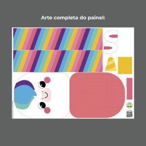 Mochila média Coleção Bichinhos - PAINEL ESTAMPADO - Imagem 37