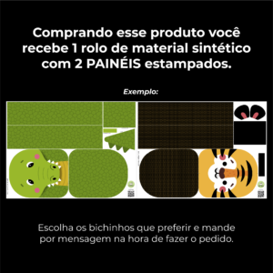 Mochila média Coleção Bichinhos - PAINEL ESTAMPADO - Imagem 3
