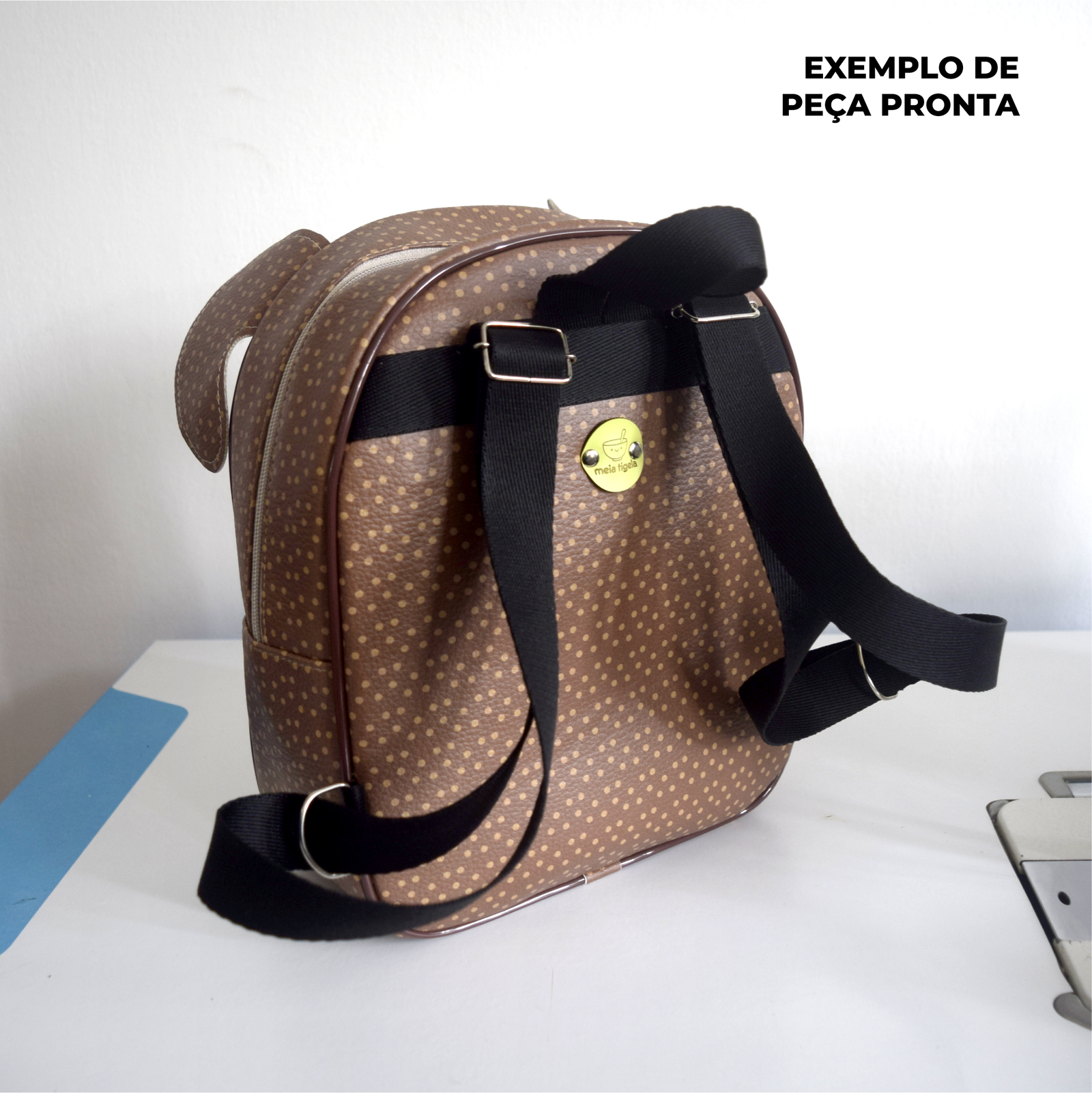 Mochila média Coleção Bichinhos - PAINEL ESTAMPADO - Imagem 42