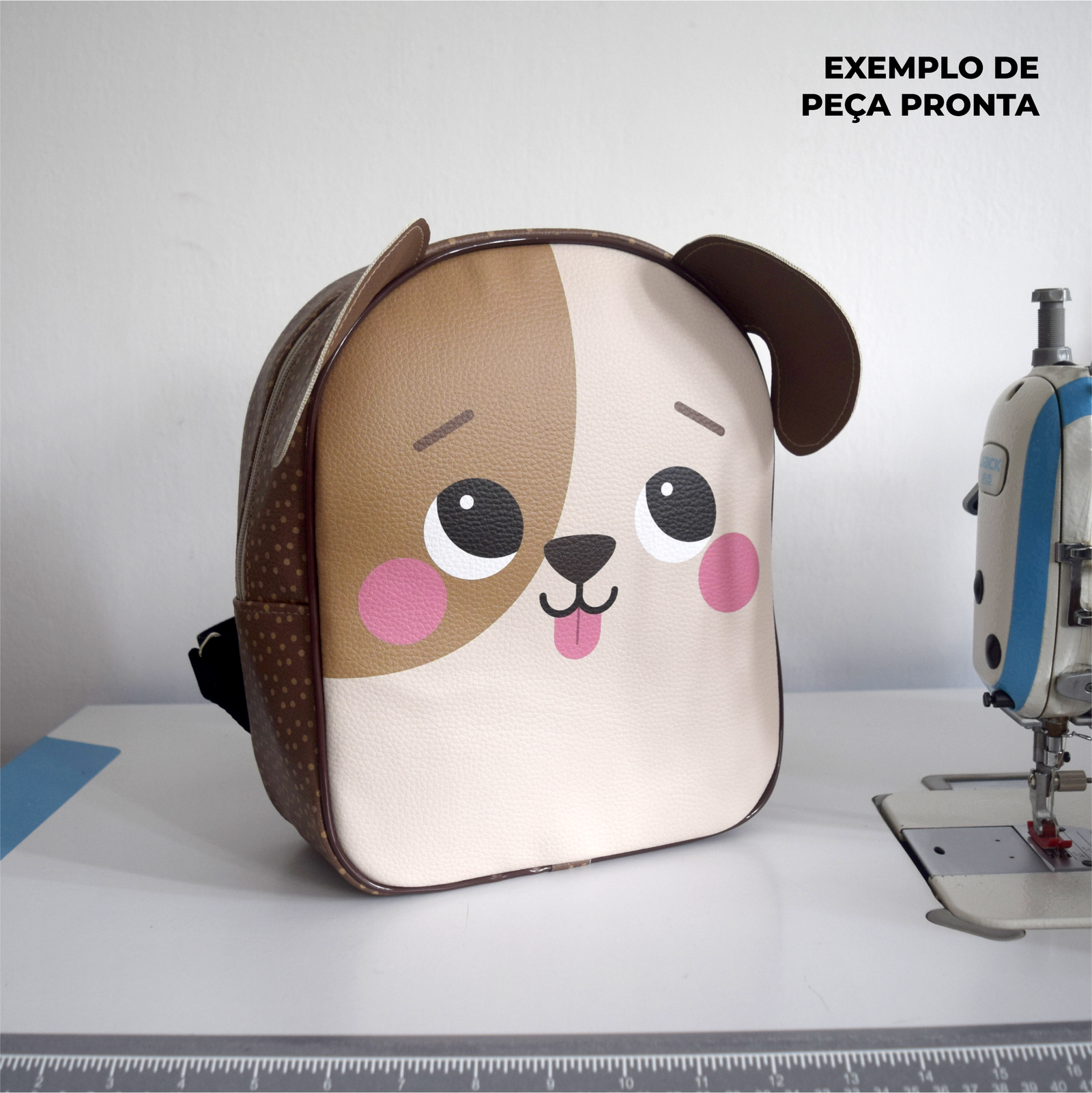 Mochila média Coleção Bichinhos - PAINEL ESTAMPADO - Imagem 9