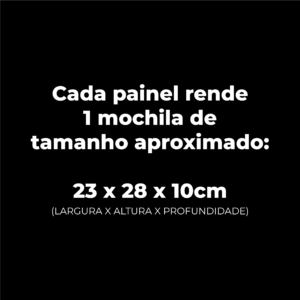 Mochila média Coleção Bichinhos - PAINEL ESTAMPADO - Imagem 8