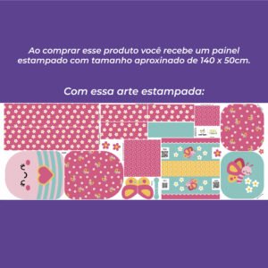Painel Passeio - estampa BORBOLETA - Imagem 3
