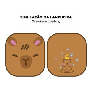 Painel Passeio - estampa CAPIVARA (rende 3 peças) - Imagem 4