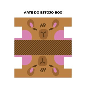 Painel Passeio - estampa CAPIVARA (rende 3 peças) - Imagem 9