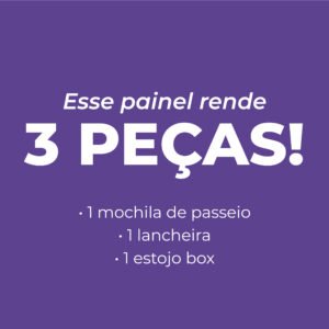 Painel Passeio - estampa FLOR BRANCA - Imagem 4