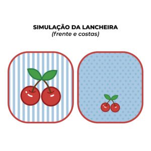 Painel Passeio - estampa CEREJA - Imagem 7