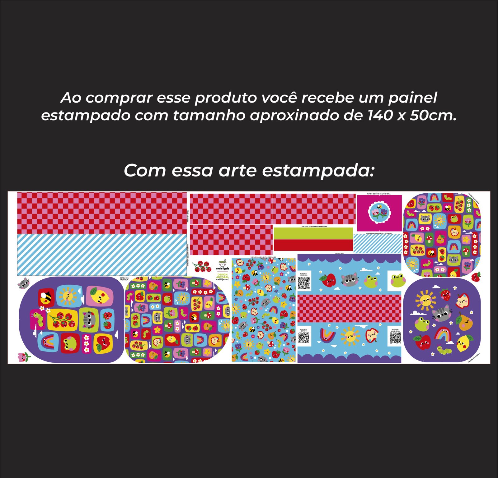Painel Passeio - estampa COLORÊ - Imagem 4