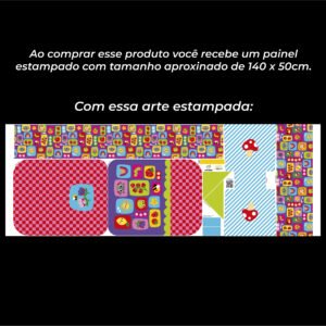 Mochila Grande - painel estampado COLORÊ - Imagem 7