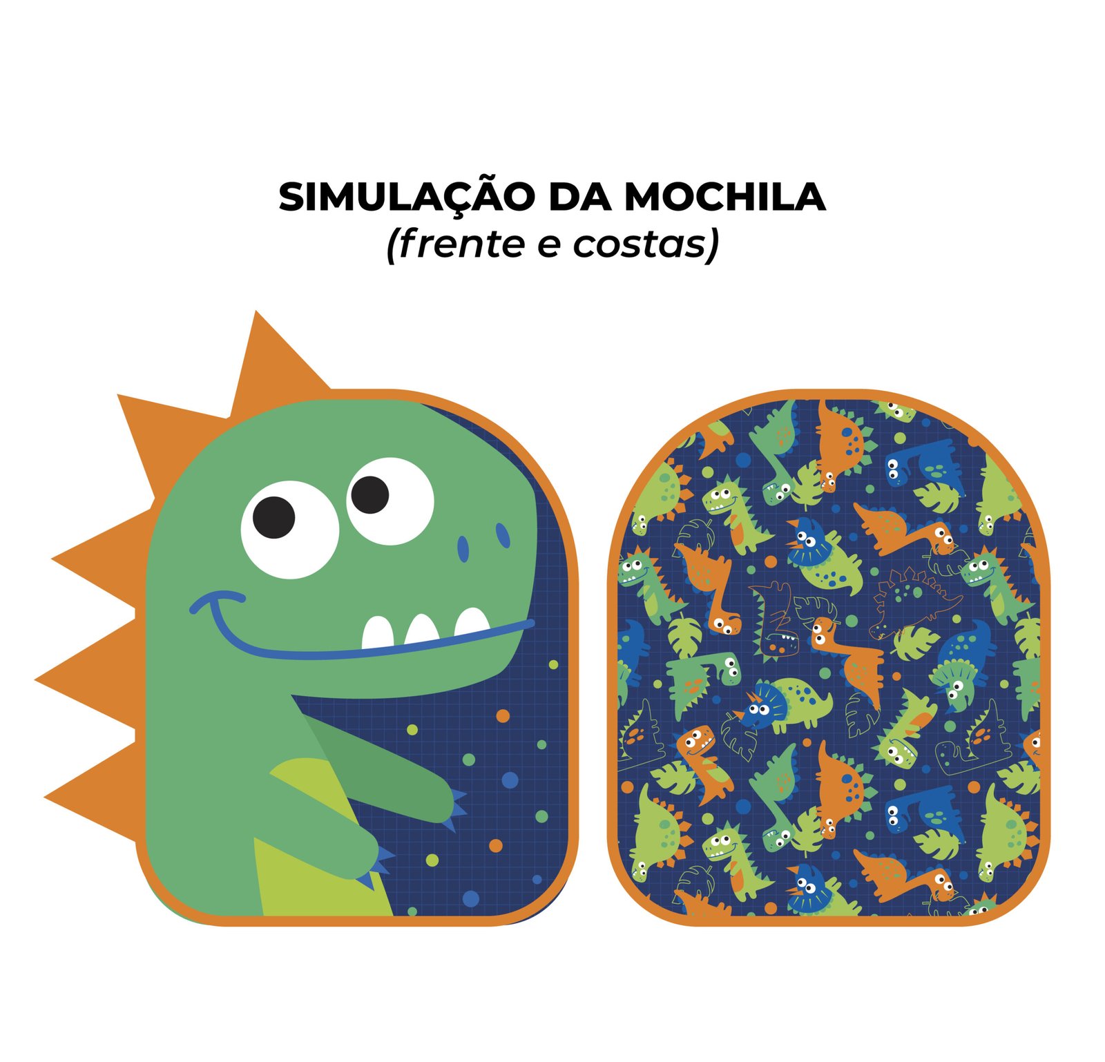 Painel Passeio - estampa DINOSSAURO