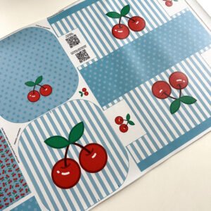 Painel MULTIUSO - estampa CEREJA
