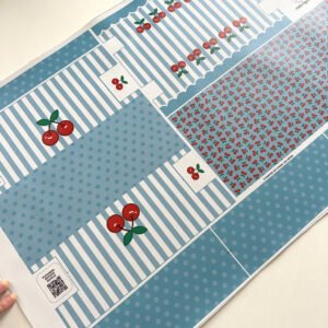 Painel MULTIUSO - estampa CEREJA - Imagem 7