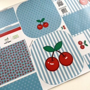 Painel MULTIUSO - estampa CEREJA - Imagem 8