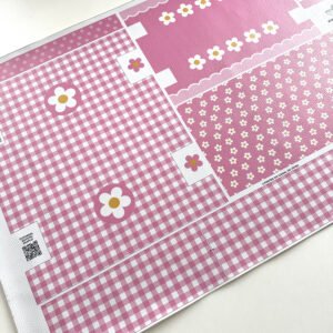 Painel MULTIUSO - estampa FLOR BRANCA - Imagem 9