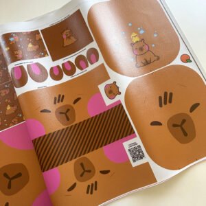 Painel Passeio - estampa CAPIVARA (rende 3 peças) - Imagem 5