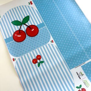 Painel Passeio - estampa CEREJA - Imagem 3