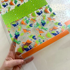 Maleta Ângela - Painel estampado - DINOSSAURO - Imagem 4
