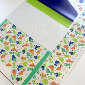 Kit Escolar Plástico - Painel estampado - DINOSSAURO - Imagem 6