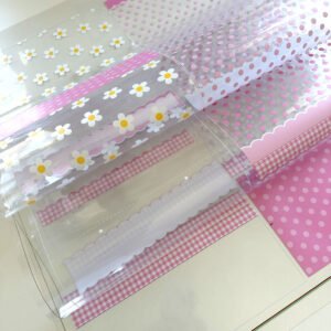 Maleta Ângela - Painel estampado - FLOR BRANCA