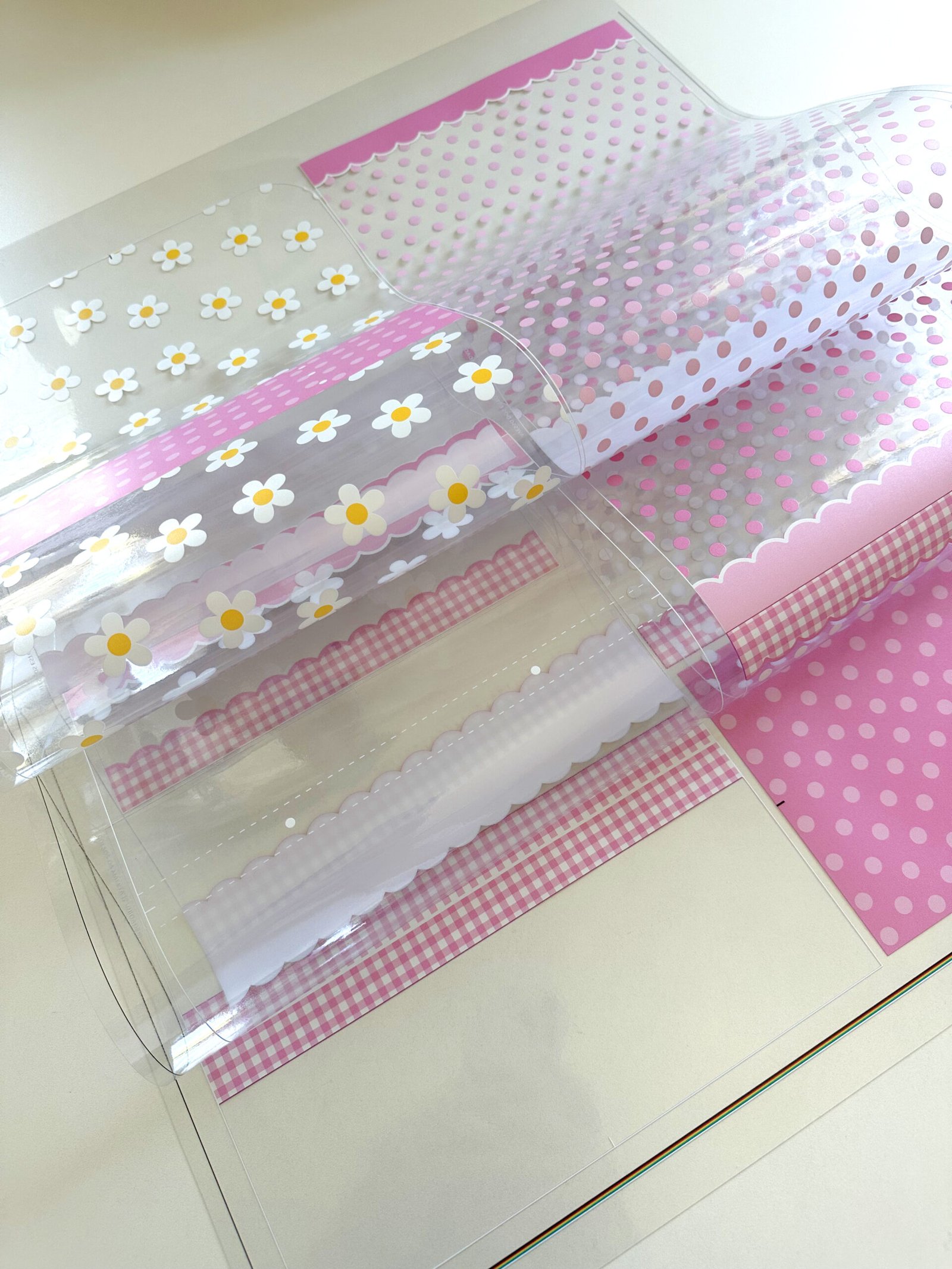 Maleta Ângela - Painel estampado - FLOR BRANCA