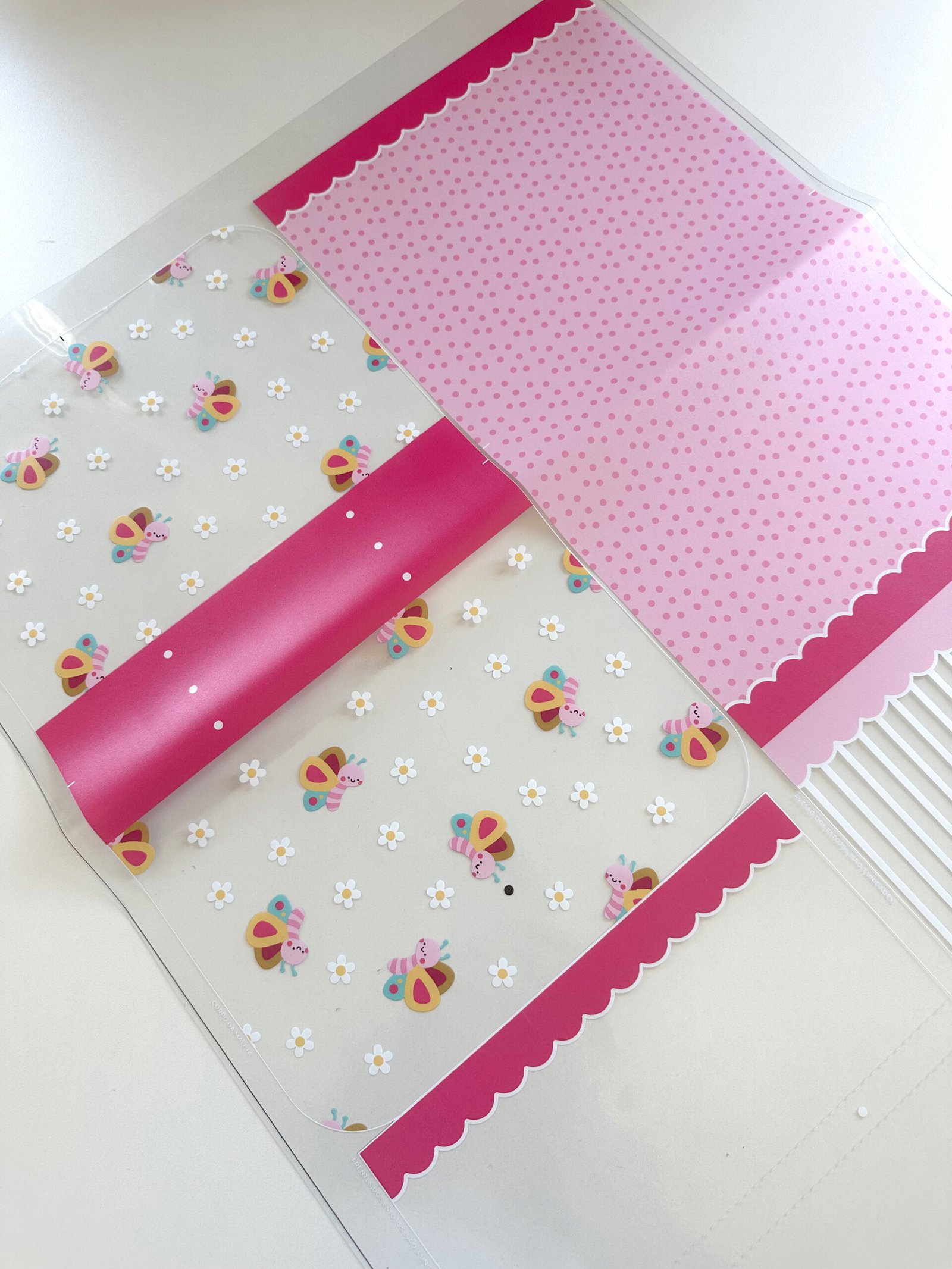 Maleta Ângela - Painel estampado - BORBOLETA - Imagem 4