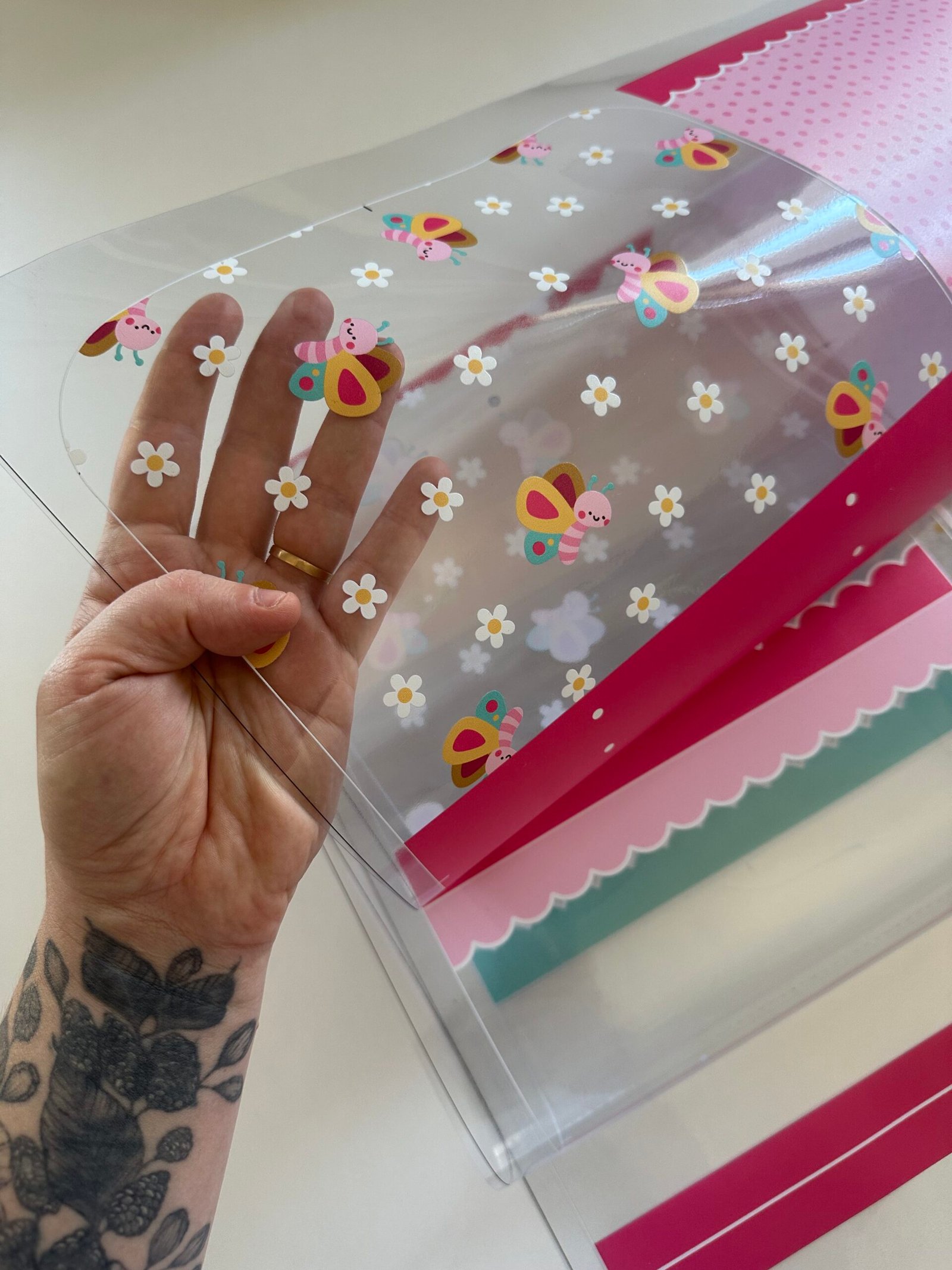 Maleta Ângela - Painel estampado - BORBOLETA - Imagem 9