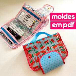 Maleta Ângela - Moldes em PDF em 3 tamanhos - Imagem 5
