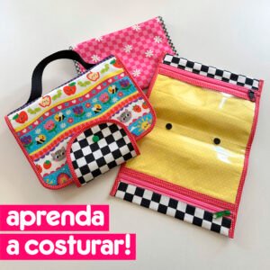 Maleta Ângela - Moldes em PDF em 3 tamanhos