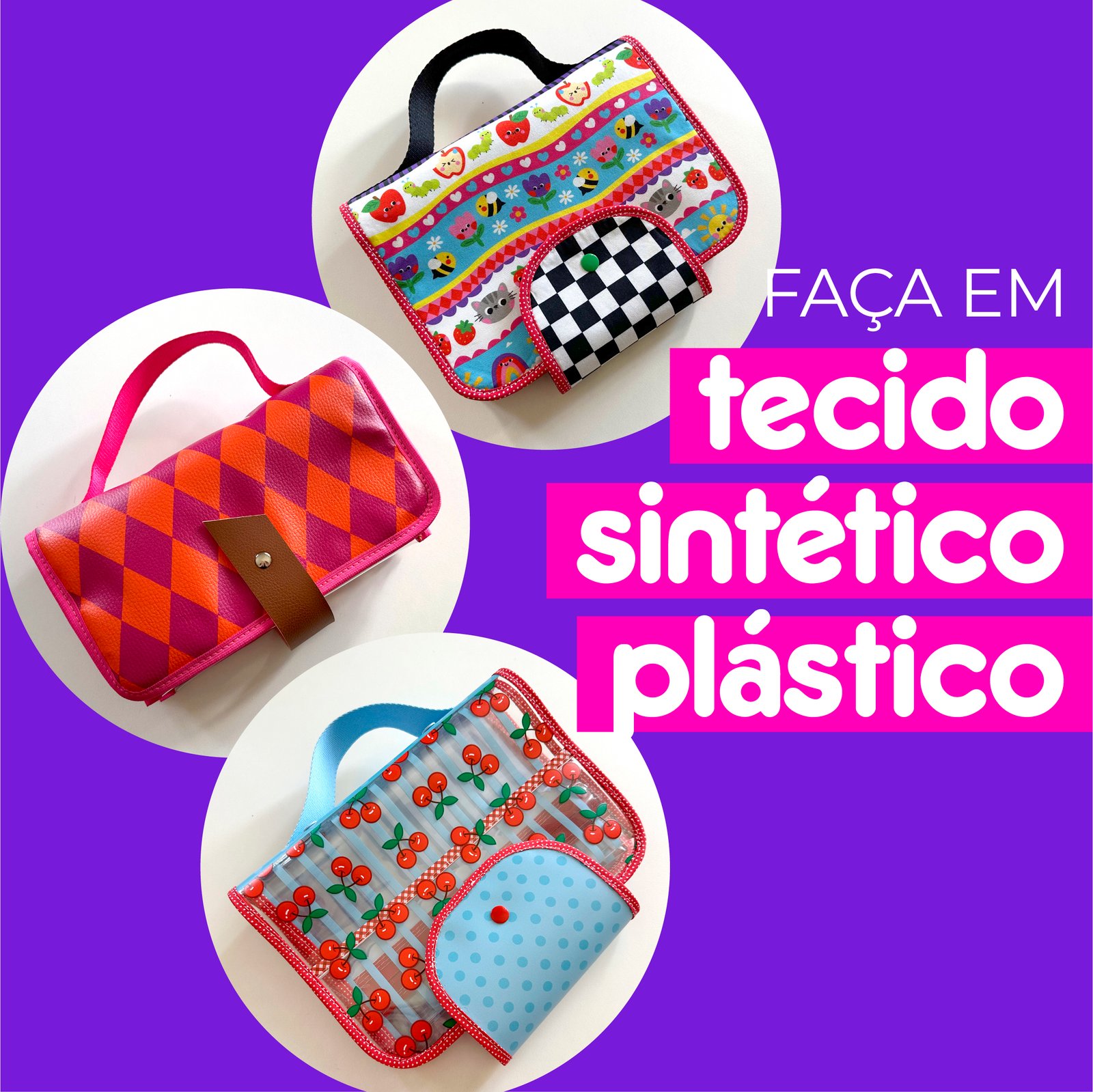 Maleta Ângela - Moldes em PDF em 3 tamanhos - Imagem 3