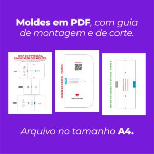Maleta Ângela - Moldes em PDF em 3 tamanhos - Imagem 8