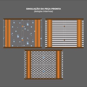 Maleta Ângela - Painel estampado - CAPIVARA - Imagem 5