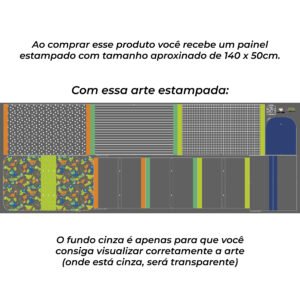Maleta Ângela - Painel estampado - DINOSSAURO - Imagem 7