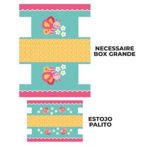 Painel MULTIUSO - estampa BORBOLETA - Imagem 7