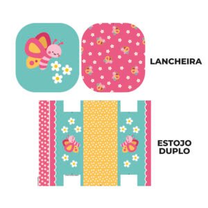 Painel MULTIUSO - estampa BORBOLETA - Imagem 5
