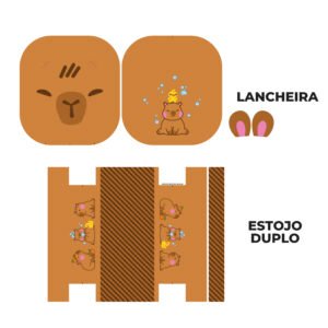 Painel MULTIUSO - estampa CAPIVARA - Imagem 5