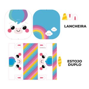 Painel MULTIUSO - estampa UNICÓRNIO - Imagem 5